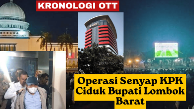 Detik-detik Tangkap Tangan Bupati Lombok Barat, Barang Bukti Tembus Rp9,06 Miliar